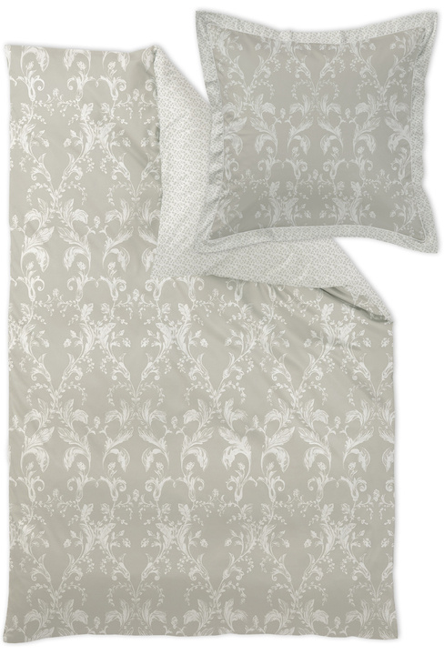 Komplet pościeli adamaszkowej Curt Bauer Gracie English Green