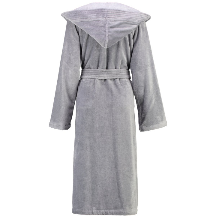 Szlafrok damski Cawo Basic Hooded Graphite