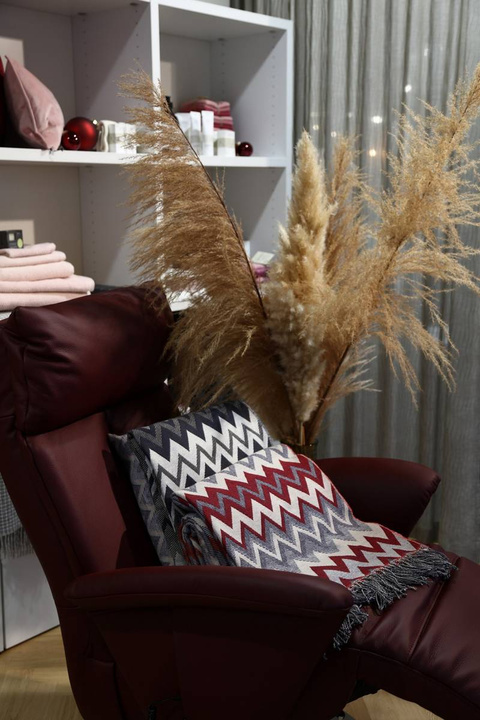 Pled bawełniany Eskimo Minusio Red