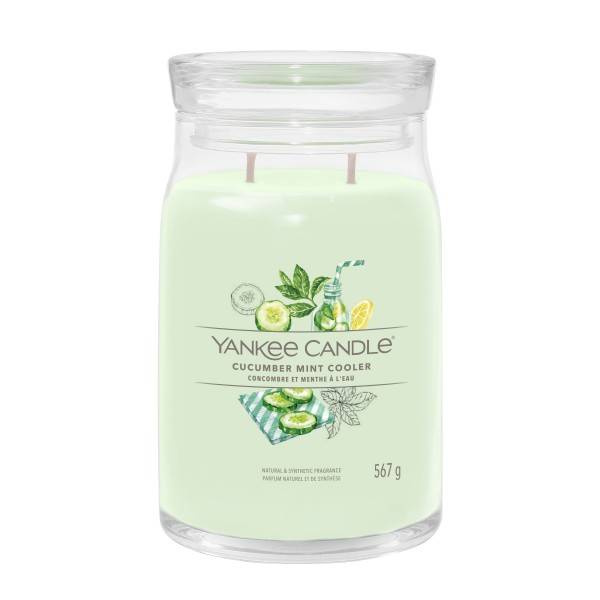 Świeca zapachowa Yankee Candle Cocumber Mint Cooler duża
