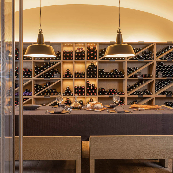 Obrus bawełniany Le Jacquard Français Club Antique