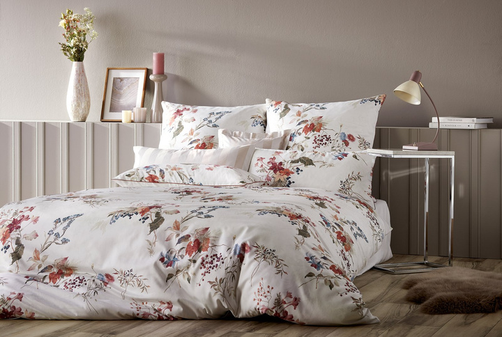 Komplet pościeli satynowej Curt Bauer Jane Winterberry