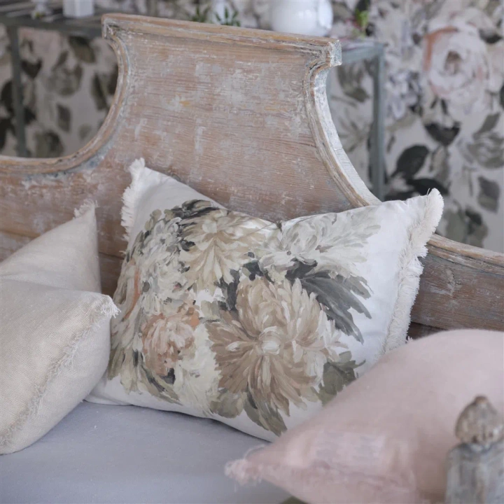 Poduszka dekoracyjna Designers Guild Fleurs D'Artistes Sepia