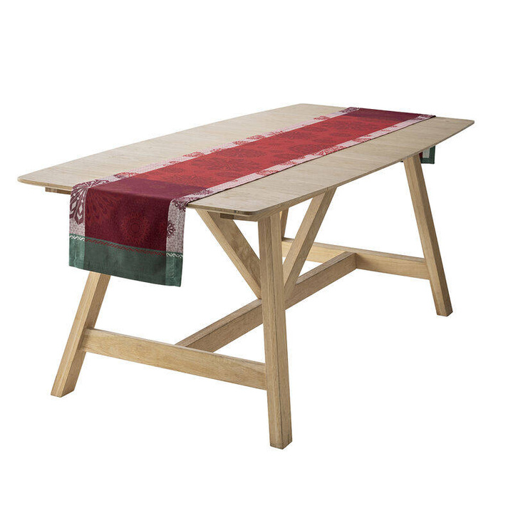 Bieżnik żakardowy Le Jacquard Français Lumières d'étoiles Red