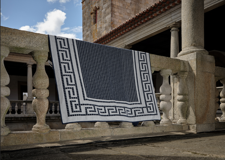 Ręcznik plażowy Abyss & Habidecor Samos Navy