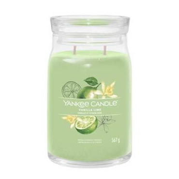 Świeca zapachowa Yankee Candle Vanilla Lime duża