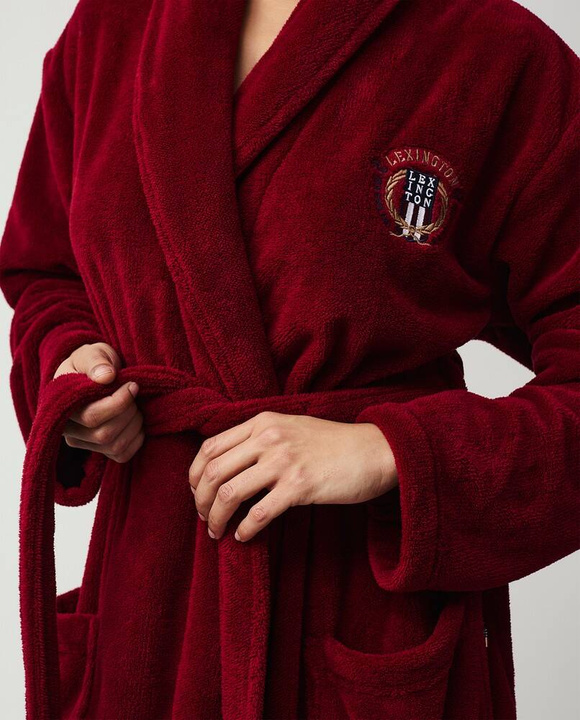 Szlafrok Lexington Lesley Fleece Red