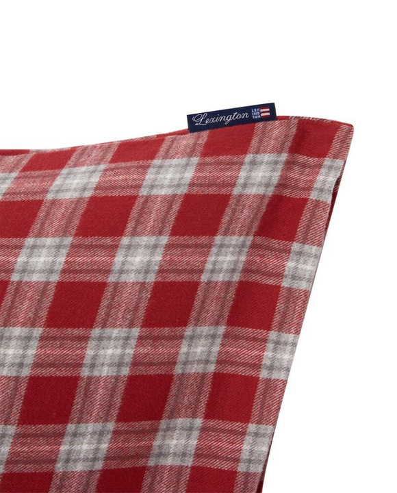 Poszewka flanelowa Lexington Checked Red