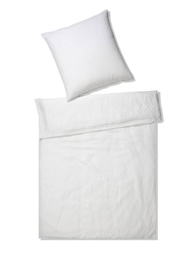 Poszewka lniana Elegante Leinen White