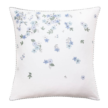 Poszewka satynowa Le Jacquard Français Manuka Blue