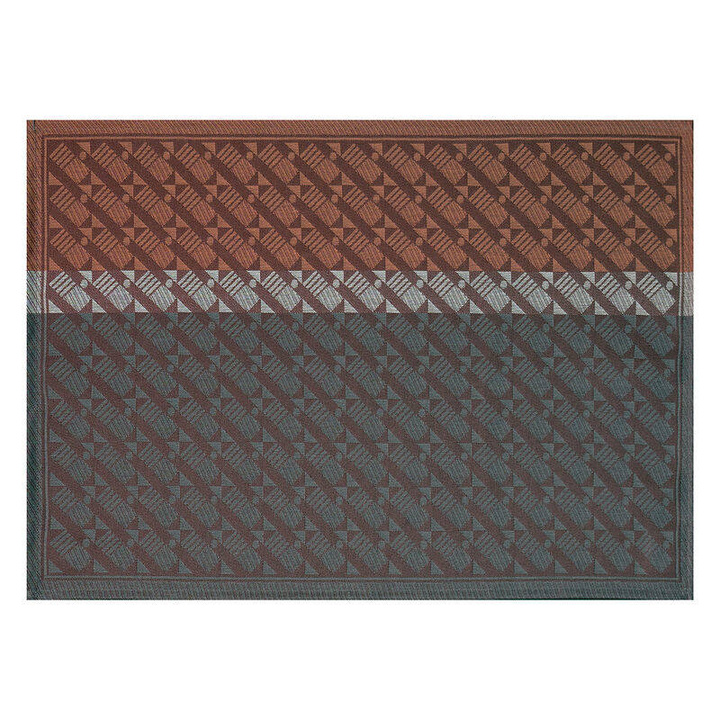 Podkładka plamoodporna Le Jacquard Français Veine Graphique Enduit Red