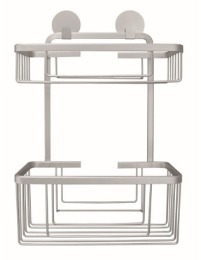 Półka pod prysznic Kleine Wolke Rocco silver