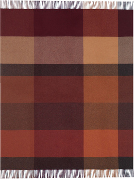 Koc wełniany Biederlack Pleasant Ruby