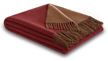 Pled wełniany Biederlack Pepper-Cashew