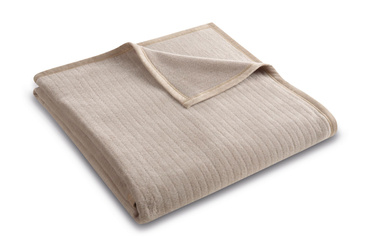 Koc bawełniany Biederlack Feel Taupe