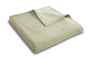 Koc bawełniany Biederlack Feel Salvia