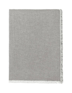 Pled bawełniany Elvang Thyme Grey