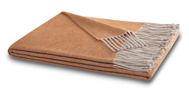 Pled bawełniany Biederlack Structure Rust