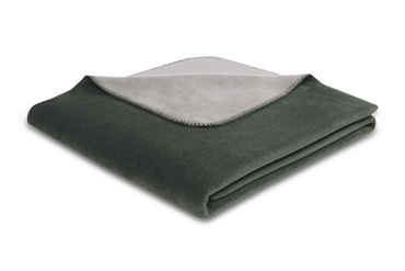 Koc Biederlack Melange Doubleface Fango-Graphit