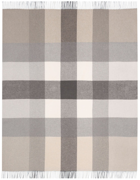 Pled bawełniany Biederlack Desire Grey