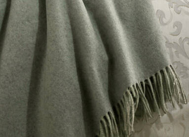 Pled kaszmirowy Blanc Des Vosges Himalaya Zielony