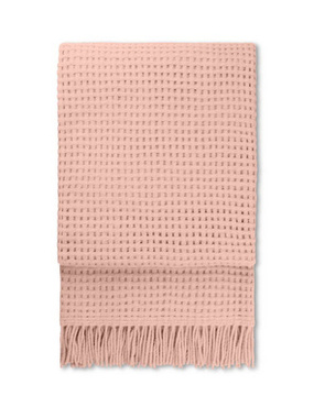 Pled wełniany Elvang Basket Nude