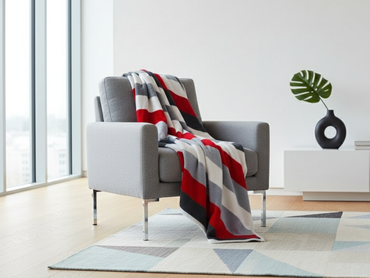 Koc Moca Sailor Czerwony