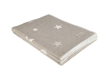 Pled bawełniany Eskimo Etoile Beige