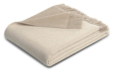 Pled wełniany Biederlack Nature-Beige