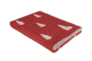 Pled bawełniany Eskimo Pina Red
