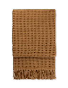 Pled wełniany Elvang Basket Camel