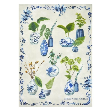 Koc lniany Designers Guild Kawana Delft
