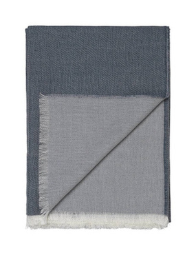 Pled wełniany Elvang Venice Grey Blue