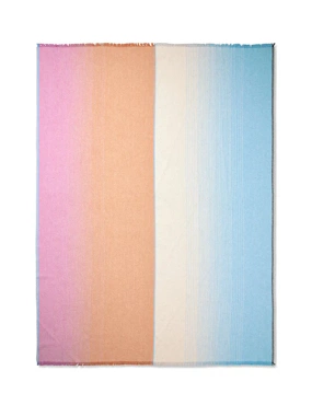 Pled wełniany Elvang Carte Blue-Pink