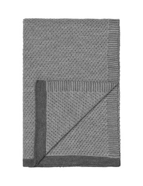 Pled wełniany Elvang Raindrops Grey