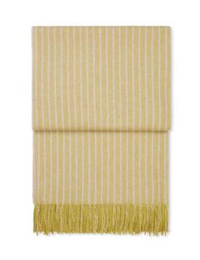 Pled wełniany Elvang Stripes Light Yellow