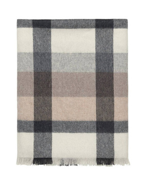Pled wełniany Elvang Intersection Camel White Grey