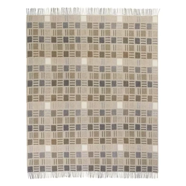 Koc wełniany Designers Guild Bainbridge Natural