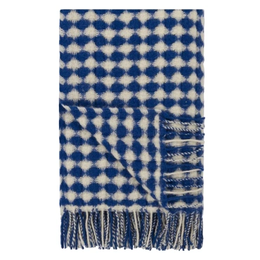Koc wełniany Designers Guild Lansdowne Cobalt