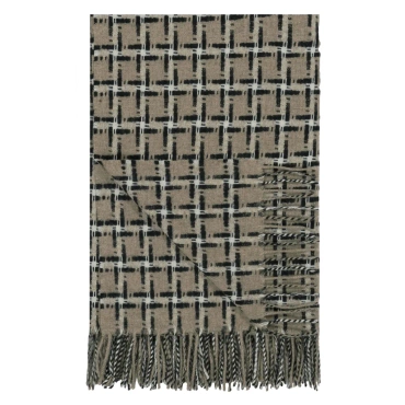 Koc wełniany Designers Guild Clarendon Natural