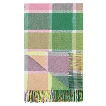 Koc bawełniany Designers Guild Bridgeport Lime