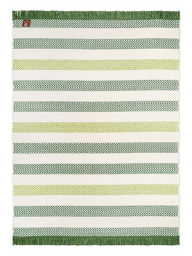 Koc Cotton Cloud Housie Zigzag stripes Green