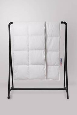 Kołdra puchowa Notte Perla całoroczna (90% puch, 100% tkanina bawełniana)