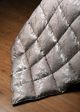 Kołdra puchowa Seidenweber Palladio Warm (100% puch, 100% tkanina jedwabna)