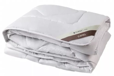 Kołdra wełniana Inter-Widex Camel Wool (100% wełna wielbłąda, 100% satyna bawełniana)