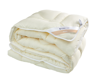 Kołdra wełniana Inter-Widex Merino Wool (100% wełna z merynosów niemieckich, 45% bawełna, 55% poliester))