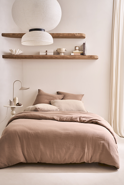 Pościel bawełniana Essix Tendresse Mocha