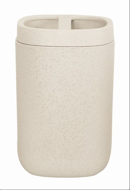 Kubek na szczoteczki do zębów Kleine Wolke Belgrano Sandbeige