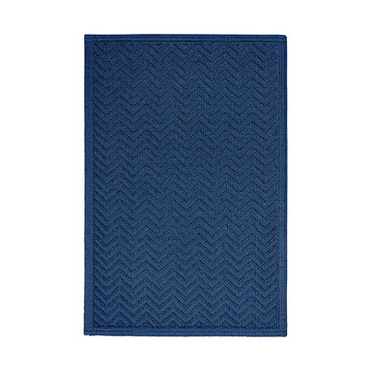 Mata łazienkowa Sorema Chevron Dark Denim