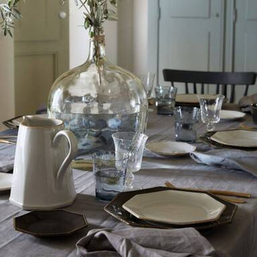 Talerz płytki Costa Nova Luzia Slate Grey 17 cm